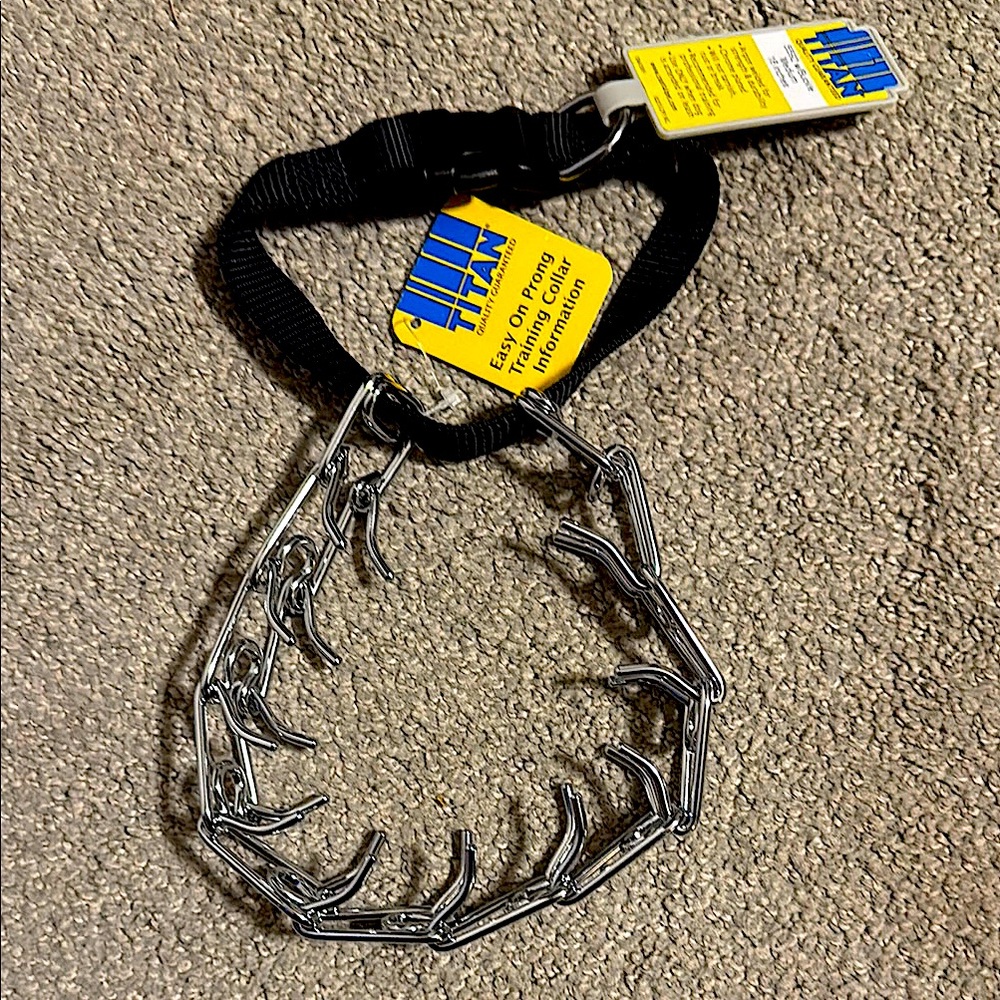 Pressure “Prong” Dog Collar 18”